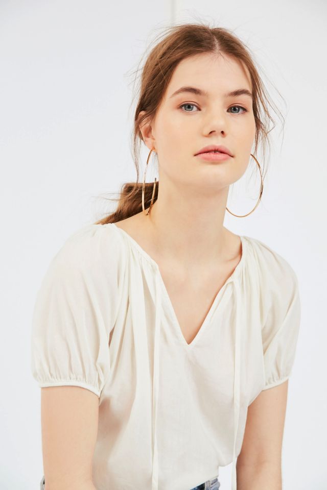 UO Mia Tie-Front Tee #3