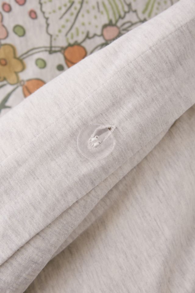 Housse de couette fleurie en jersey Lovise #4