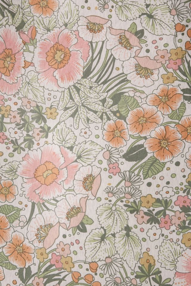 Housse de couette fleurie en jersey Lovise #5