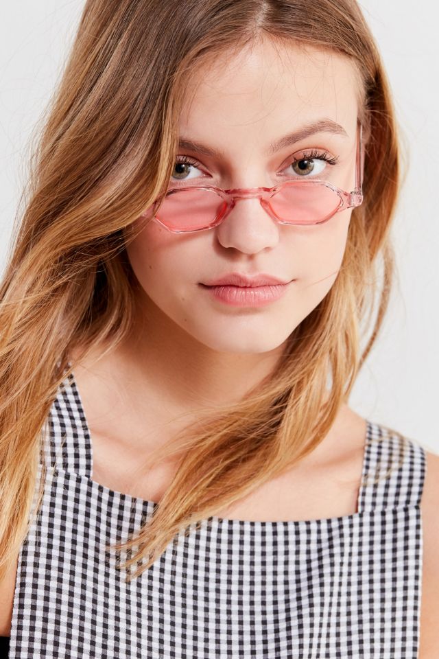 Lunettes de soleil hexagonales vintage Honey #1