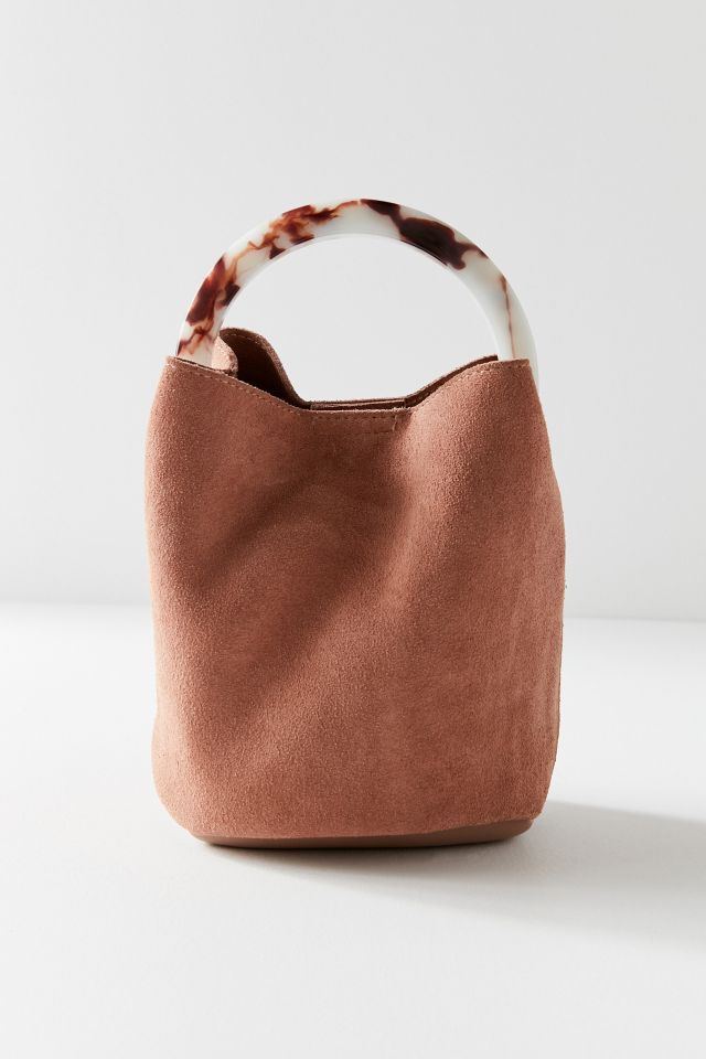 Tortoise Ring Handle Bucket Bag #3