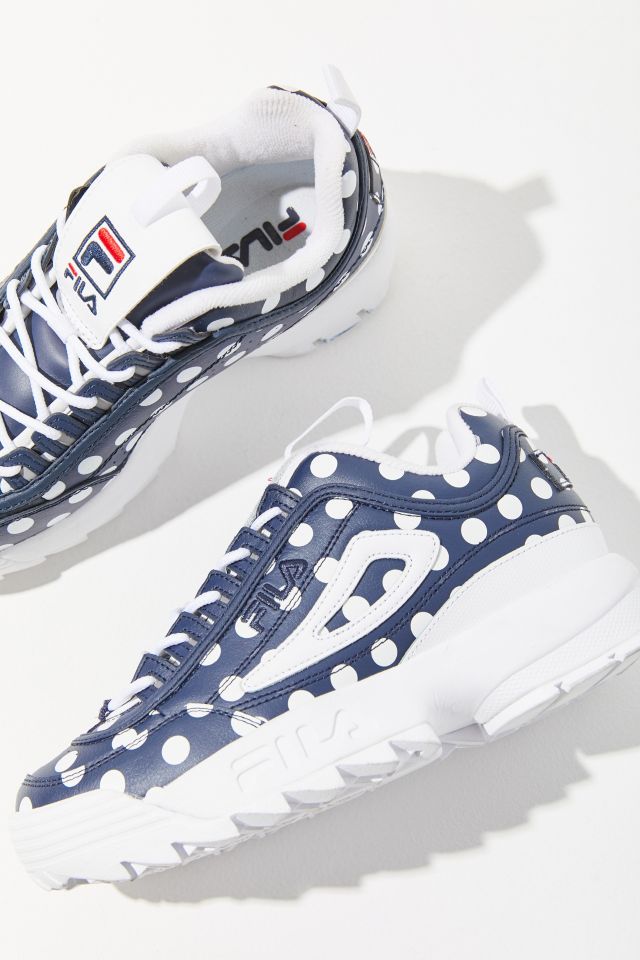 Fila disruptor 2 store polka dot