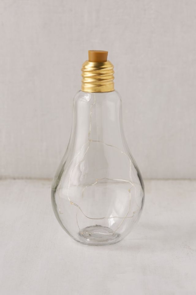Lampe de table en forme d'ampoule à guirlande de lumières #3