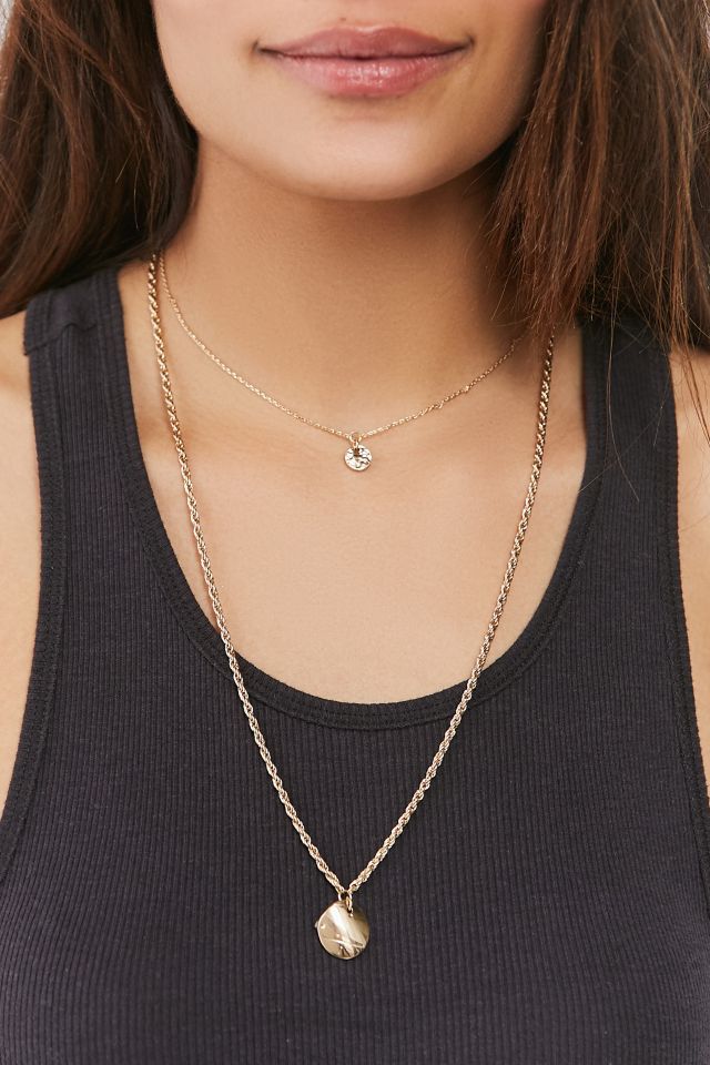 Jade Double-Chain Layering Necklace