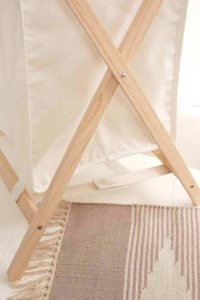 Folding Wooden Hamper #3