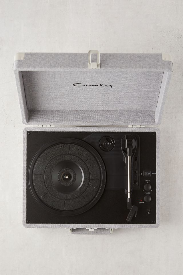 Crosley UO Exclusive Slate Canvas Cruiser Bluetooth Record