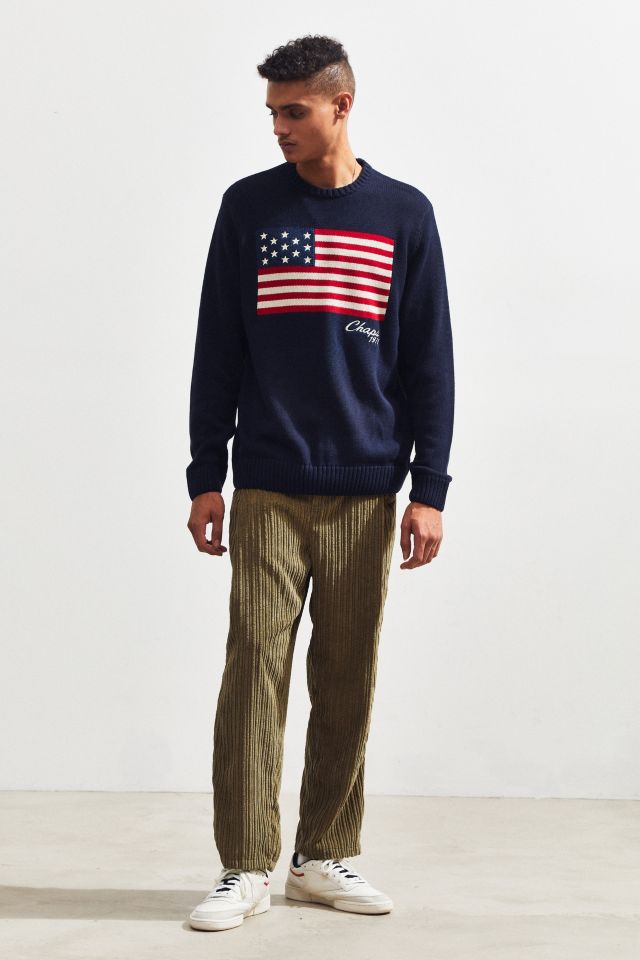 Chaps american flag sweater clearance