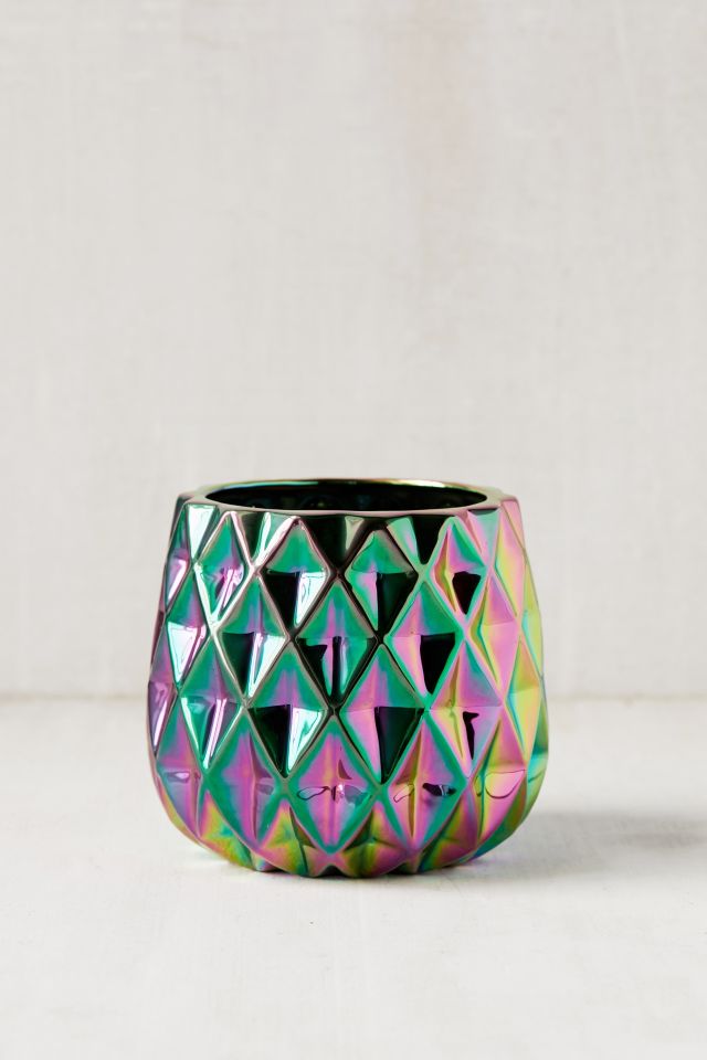 Geo Oil Slick Planter #2