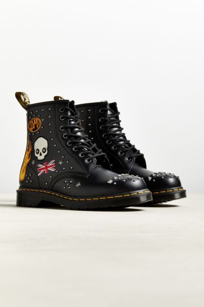 Dr. Martens 1460 8 Eye Stud Boot Urban Outfitters