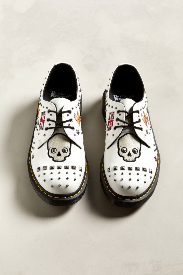 Dr martens rock and roll outlet white