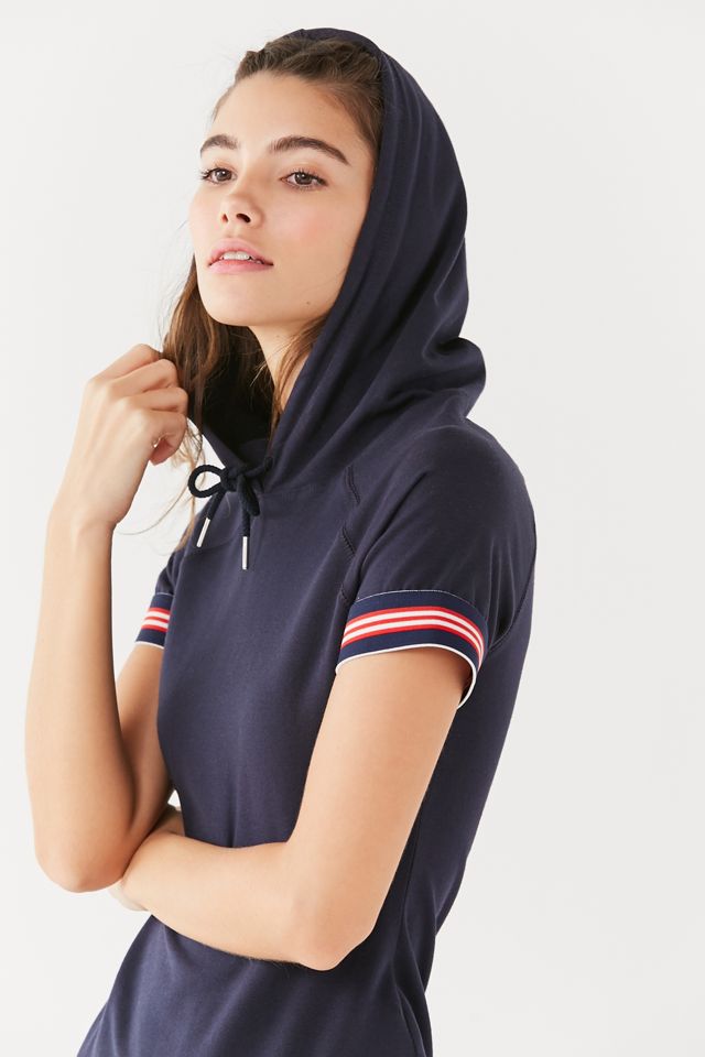 UO Striped Hoodie Mini Dress #3