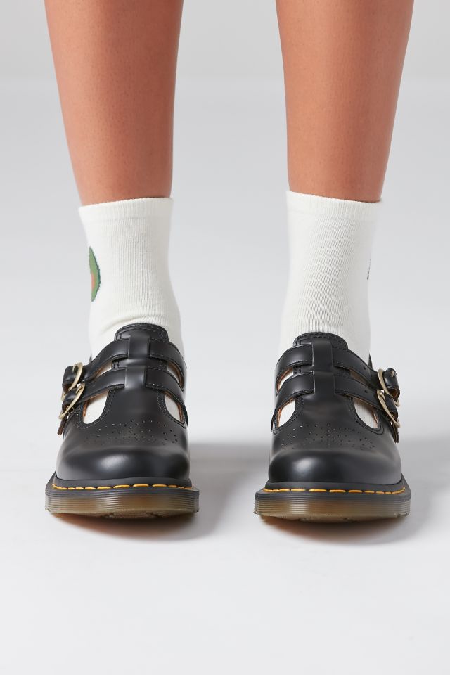 Dr. Martens 8065 Smooth Leather T-Bar Mary Jane Shoe #4