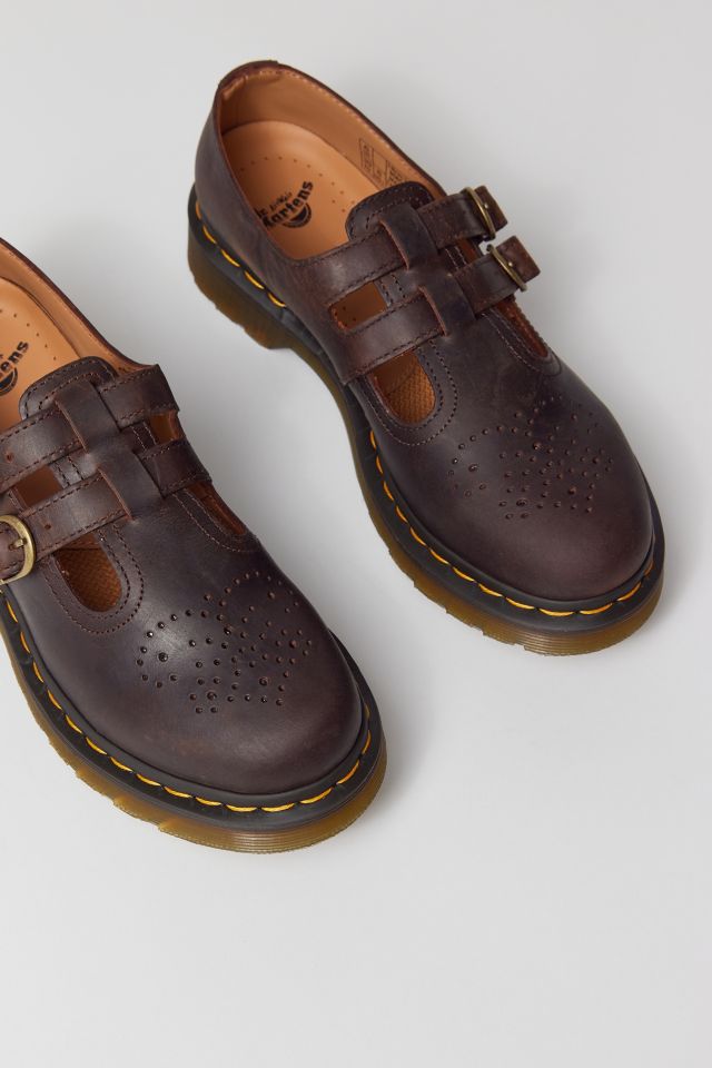 Dr martens mary janes brown hotsell