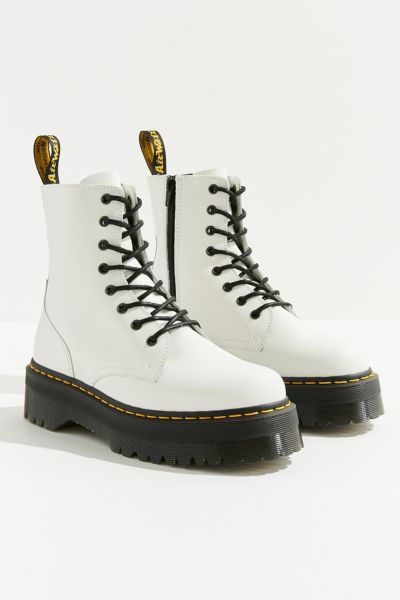 doc martens boots white platform