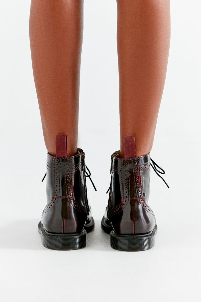 Dr. Martens Delphine 8 Eye Brogue Boot Urban Outfitters