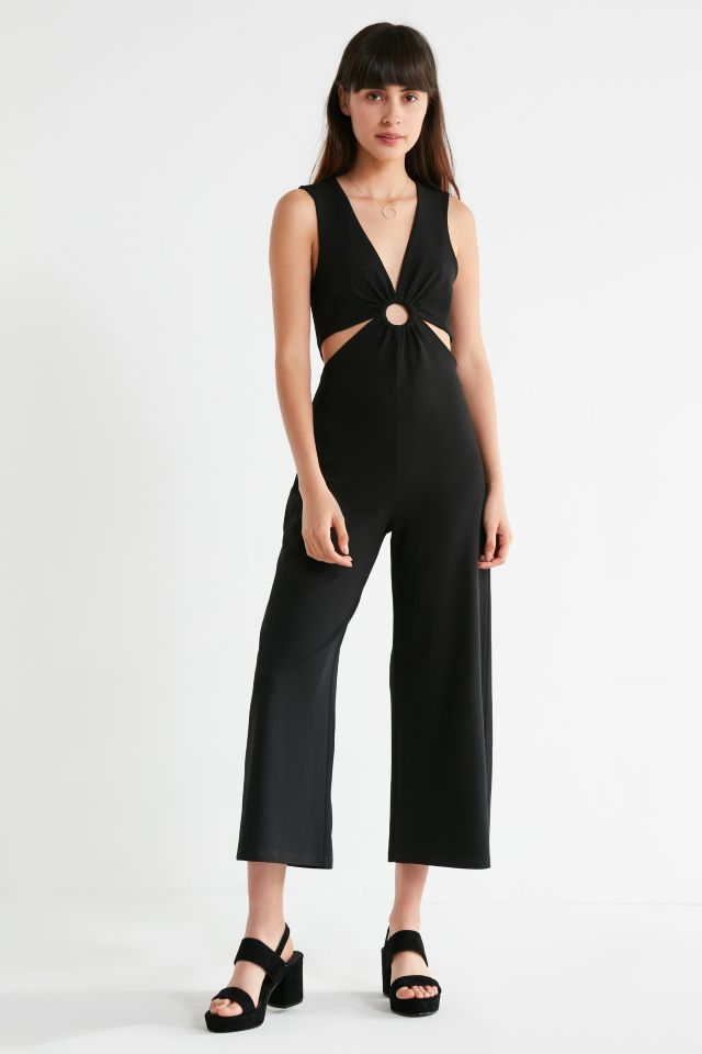 UO Cut-Out O-Ring Jumpsuit | Urban Outfitters