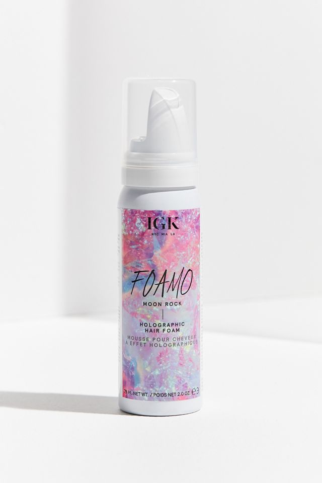 IGK Foamo Moon Rock Holographic Hair Foam #2