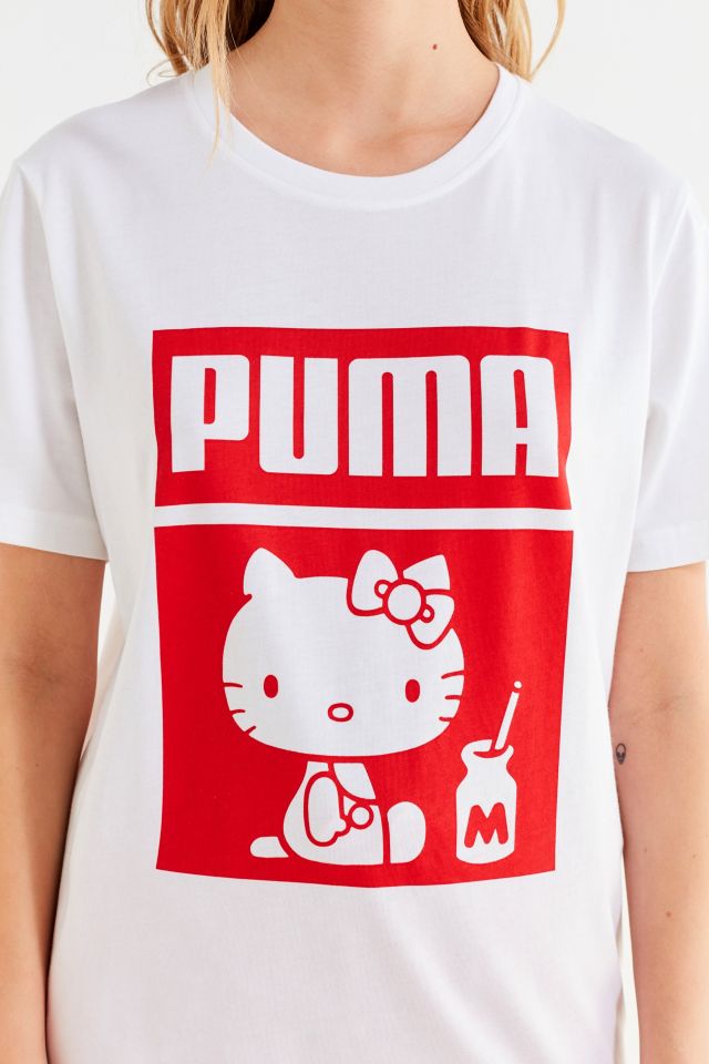 Hello kitty puma t shirt hotsell