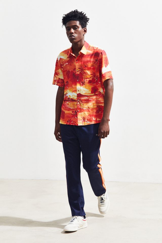 Chemise Boutonnée Manches Courtes Hibiscus Beachy UO #5