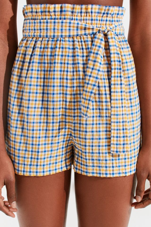 UO Montauk Paperbag Belted Short #1