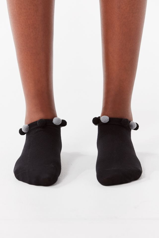 Pom Pom Ankle Socks #1