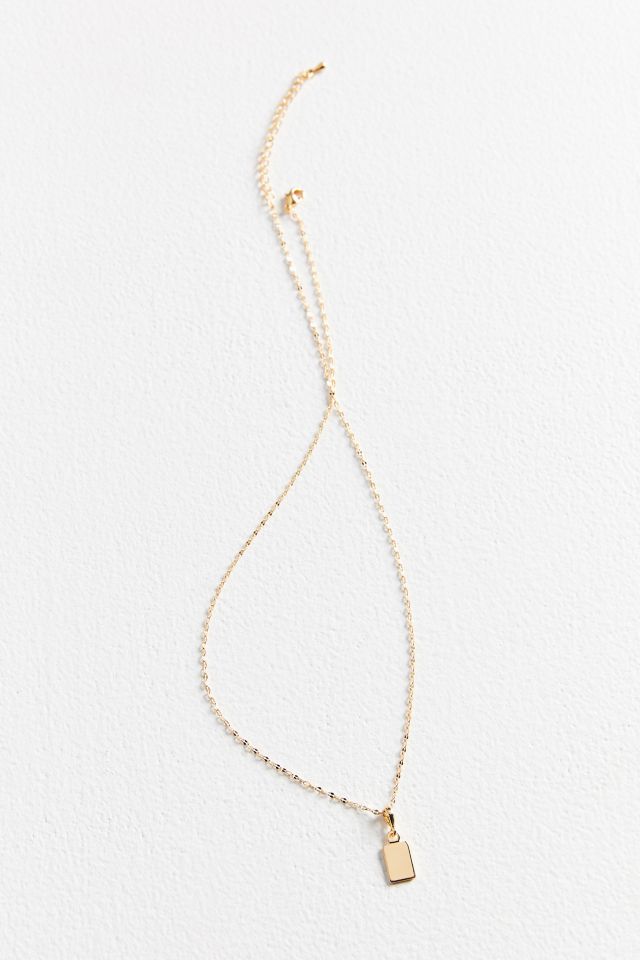five and two Logan Tag Necklace #2
