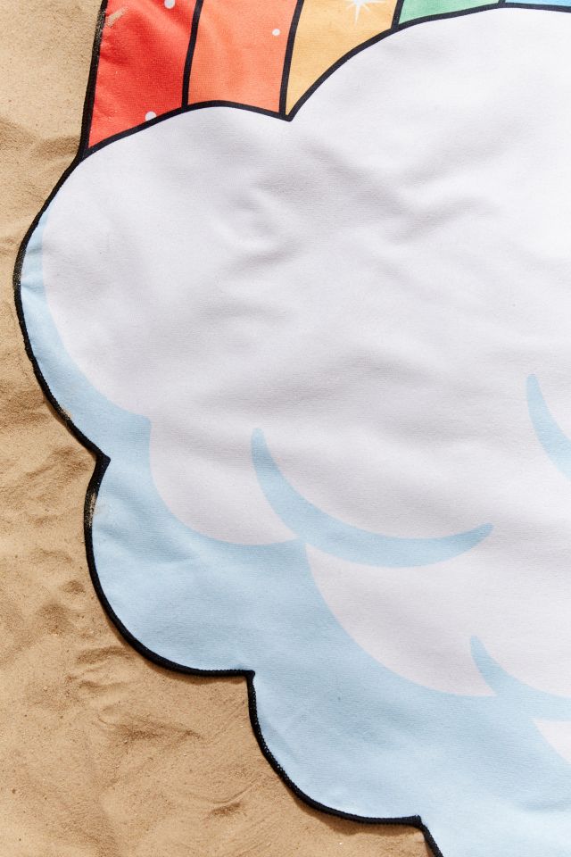 Bigmouth Rainbow Beach Blanket #1