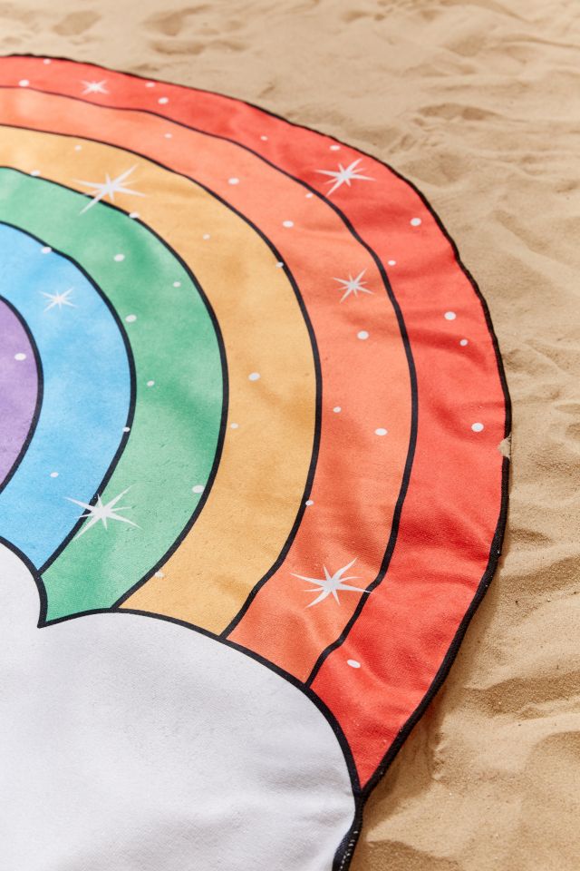 Bigmouth Rainbow Beach Blanket #2