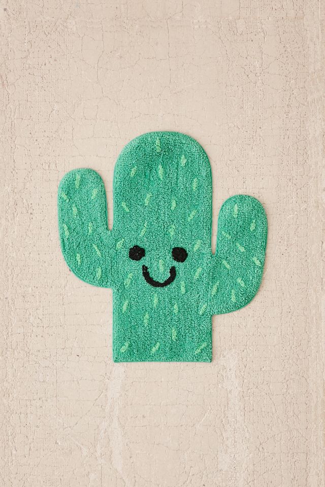 Cactus Bath Mat #1