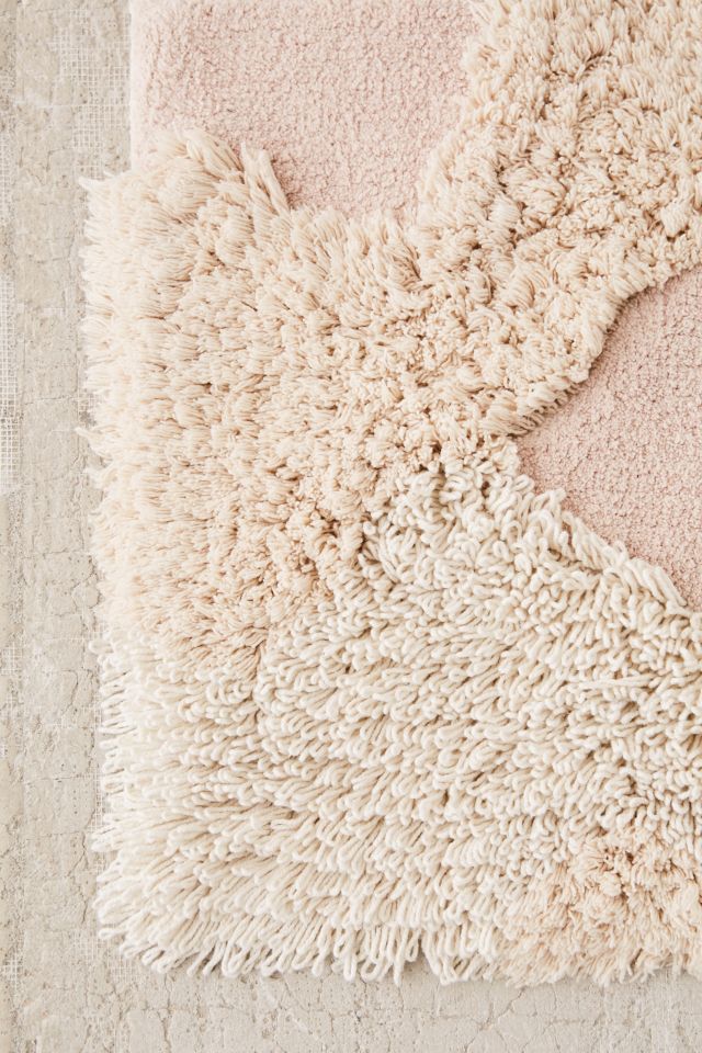 Lila Mixed Shag Bath Mat #2