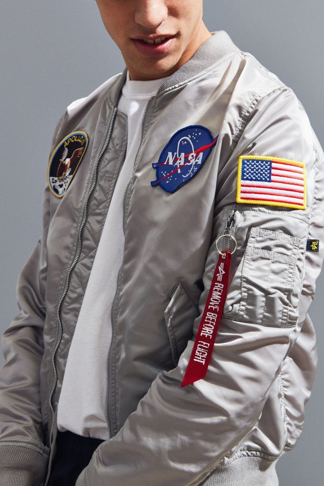 Urban outfitters nasa bomber on sale jacket