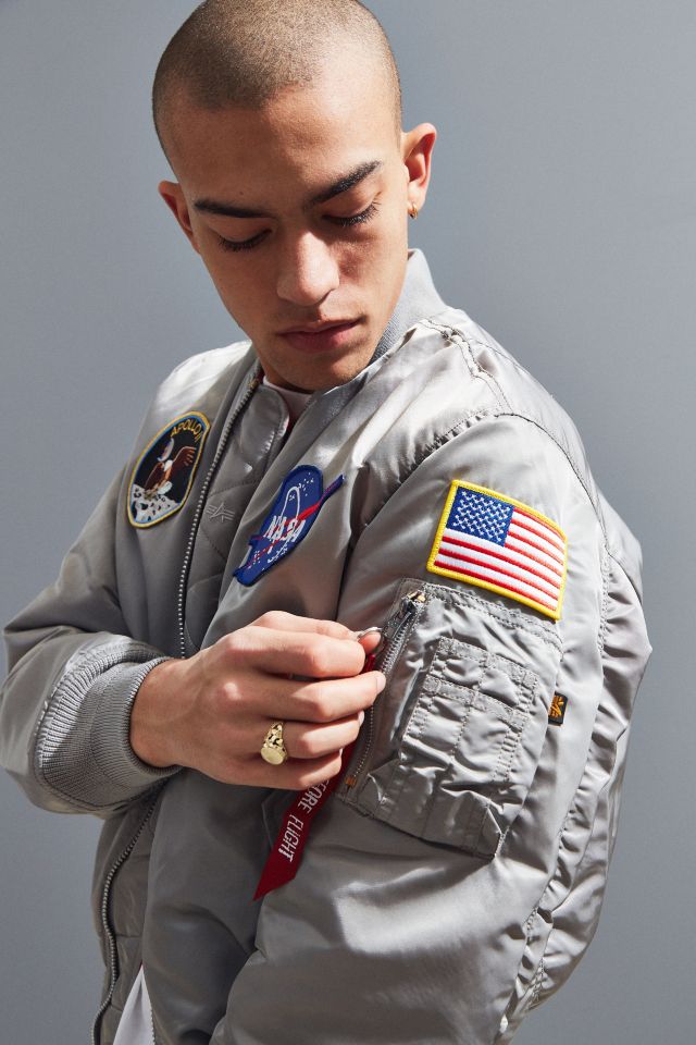 Alpha Industries, chaqueta Bomber de Apollo MA-1, de hombre