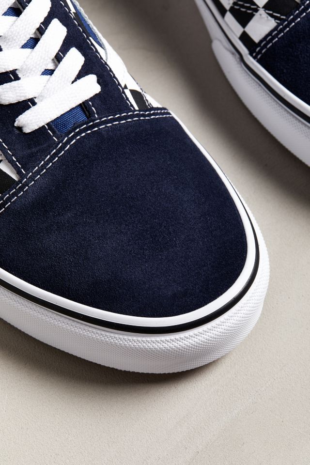 Vans Old Skool Checkerboard Flame Sneaker #2