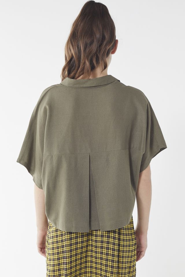 Urban Renewal Remnants Linen Button-Down Shirt #2