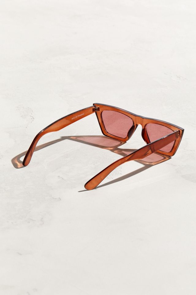 Lunettes de Soleil Rectangle Distinctes #3
