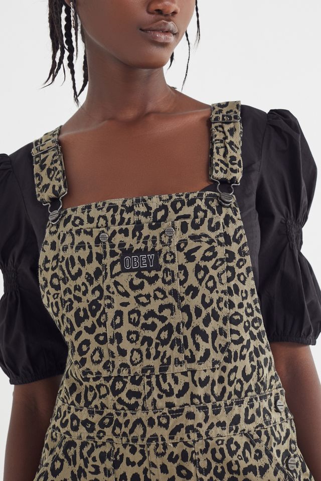 OBEY Casbah Animal Print Overall #3