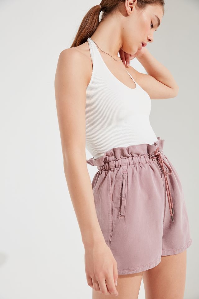 UO Brady Tencel Paperbag Short #4