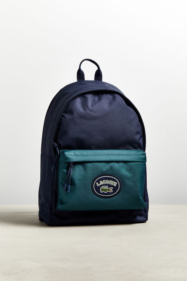 lacoste backpack green