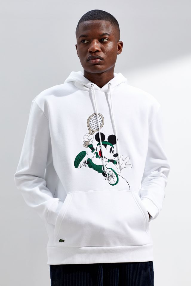 Lacoste mickey mouse sweatshirt on sale