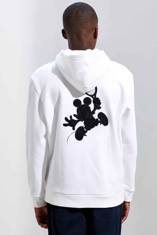 Mickey mouse hoodie store with tennis racket