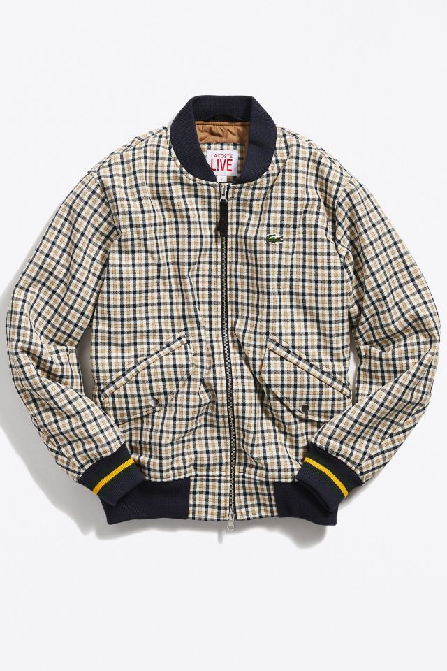 Lacoste LIVE Wool Bomber Jacket