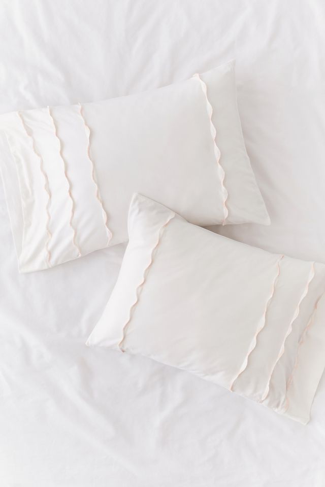 Ripple Jersey Pillowcase Set Urban Outfitters