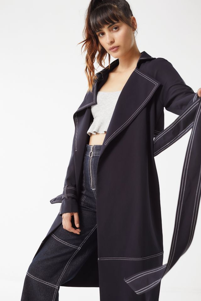 ELLIATT New York Contrast Stitch Trench Coat #3