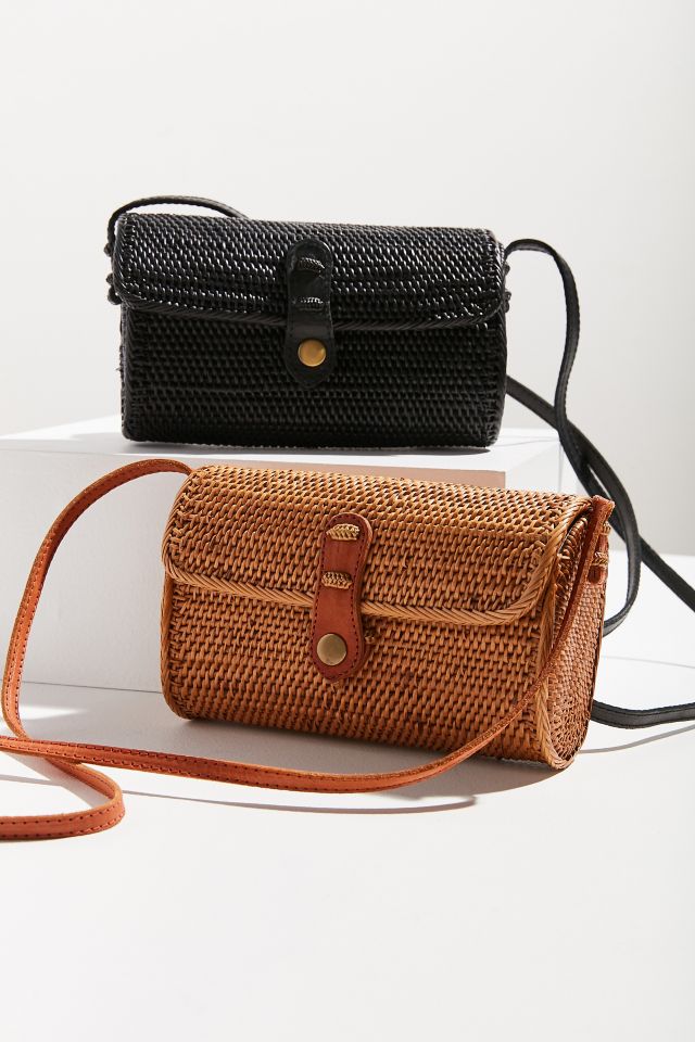 Ida Straw Crossbody Bag #1
