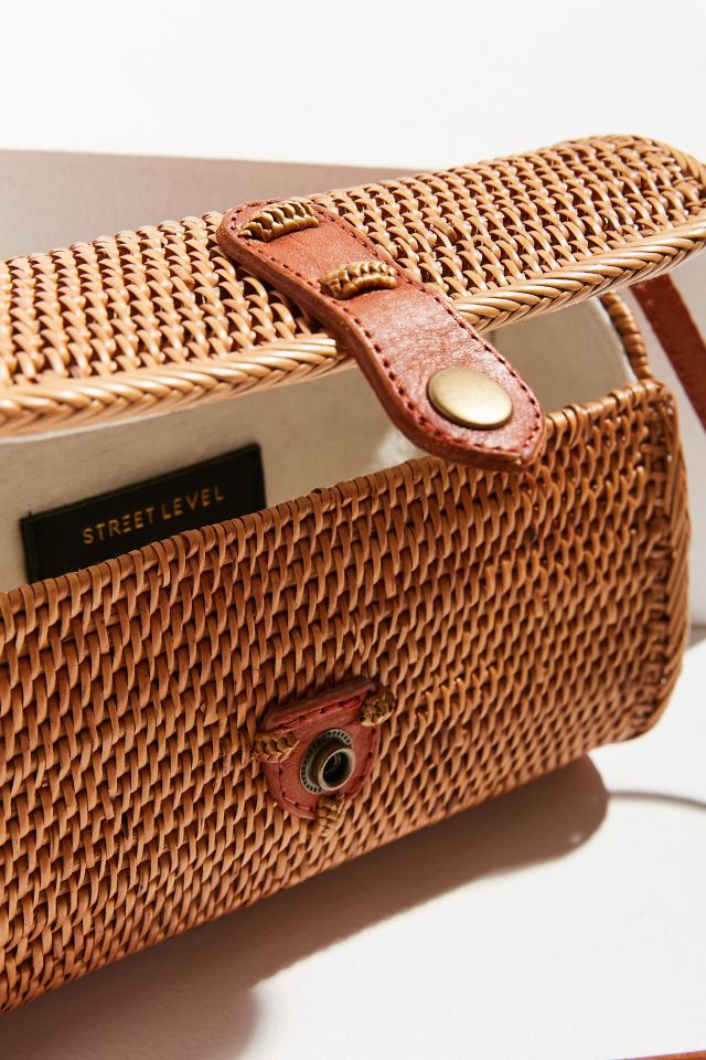 Ida Straw Crossbody Bag #4