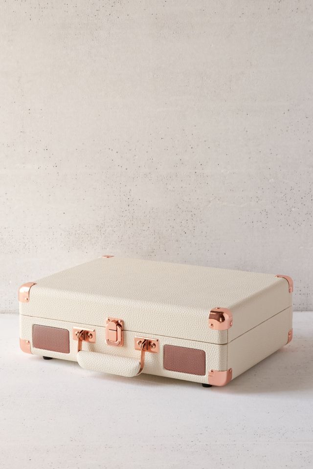 Crosley UO Exclusive Cream + Rose Gold Cruiser Bluetooth Record Player #1