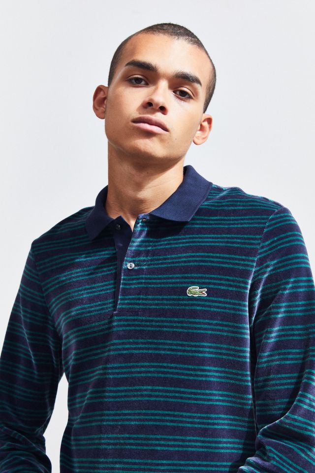 Relaxed Authentic Striped Polo Shirt - Blue