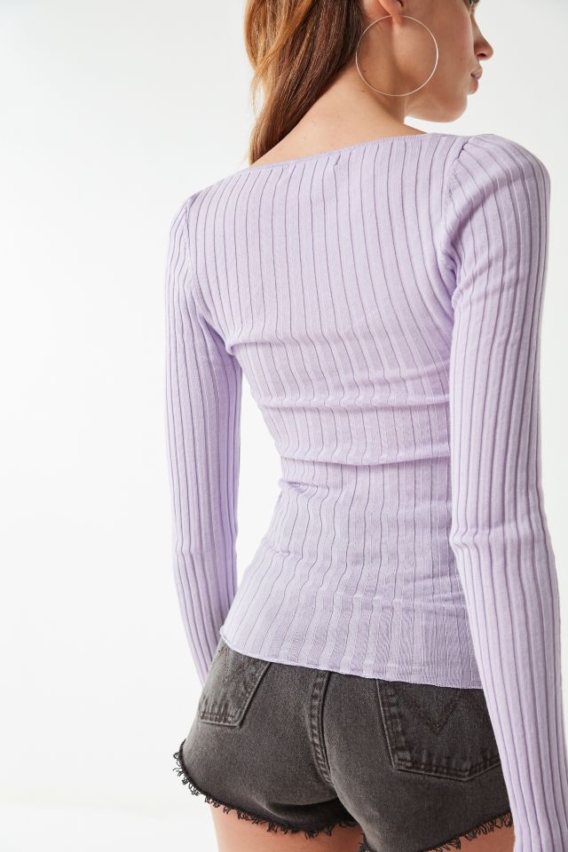 UO Sage Scoop-Neck Pullover Sweater #2