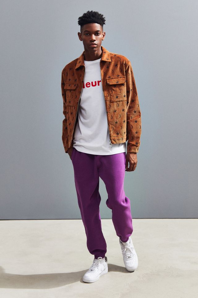 Soulland Percy Corduroy Embroidered Jacket | Urban Outfitters
