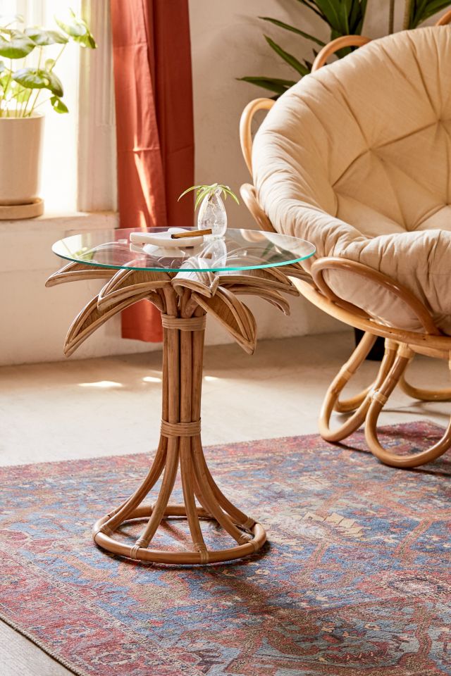 Areca Palm Side Table #1